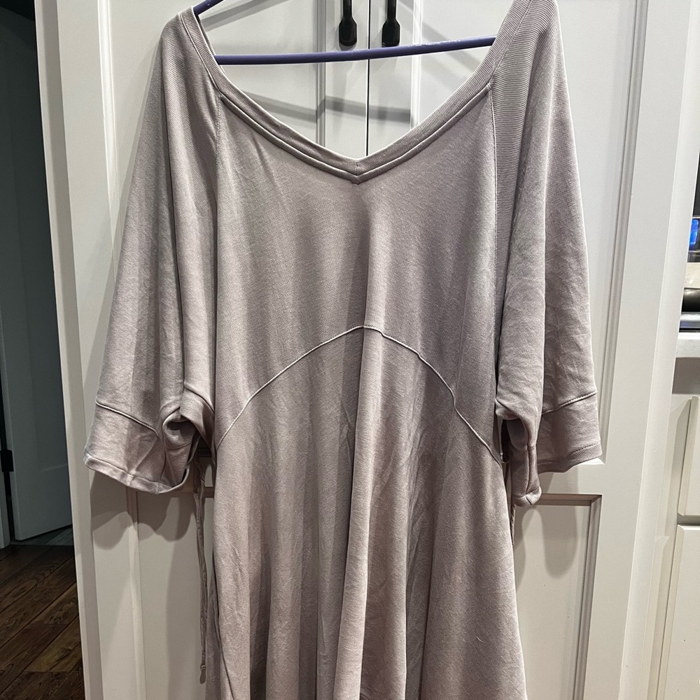 Free People light jersey knit dress!